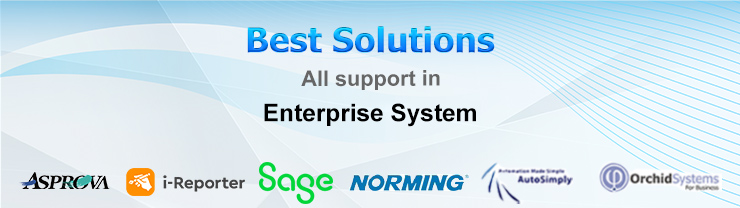 Sage Asprova i-Reporter AutoSimply OrchidSystem