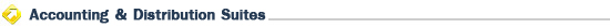 Accounting & Distribution Suits sage accpac